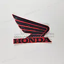 Emblema Honda Wing per serbatoio, lato destro