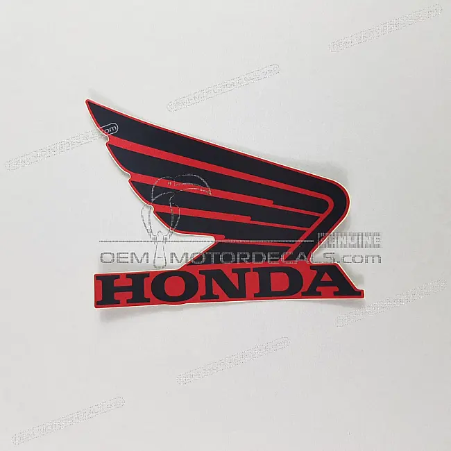 Honda CB650F Kraftstofftank Honda Wing Emblem Rechte Seite OEM 86201MJEDK0ZA