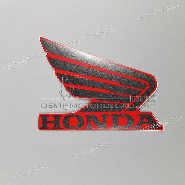 Honda CB500X Verkleidung Honda Flügel-Emblem rechte Seite Original OEM 86201MJVJ80ZA