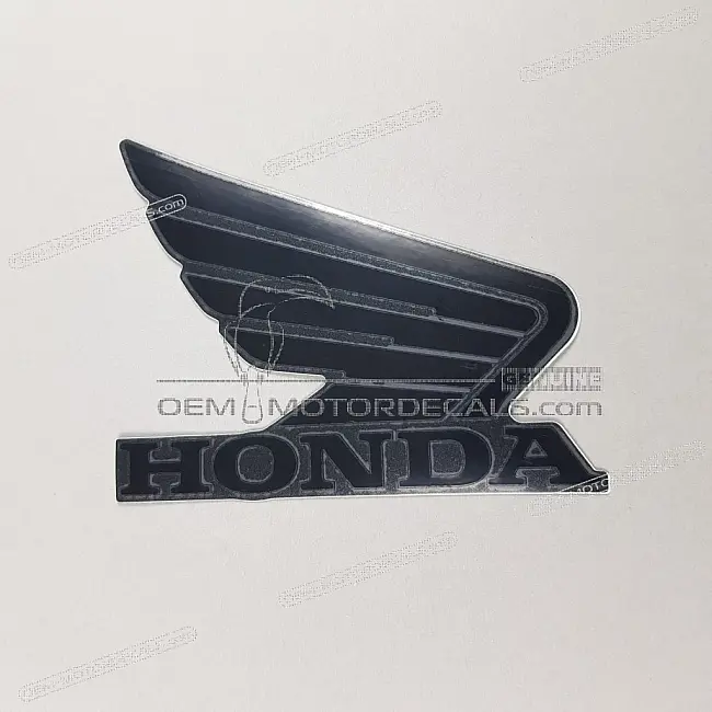 Honda CB500X Right Side Cowling Honda Wing Emblem OEM 86201MJVJ80ZB