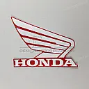 Tank Honda Wing embleem, rechterkant