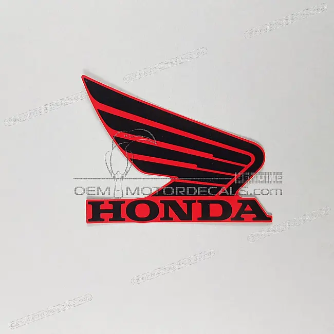 Honda CBR500R Emblema Honda Wing para depósito derecho OEM 86201MJWDR0ZF