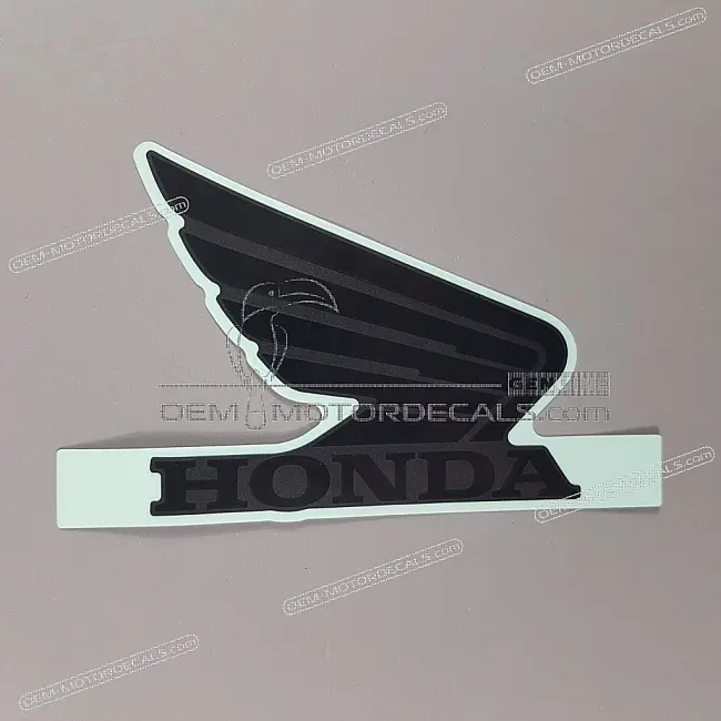 Honda CB500X Emblema Honda Wing para depósito de combustible, lado derecho OEM 86201MJWDZ0ZB