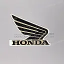 Right side cowling Wing emblem