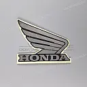 Honda vleugel embleem voor tank, rechterkant