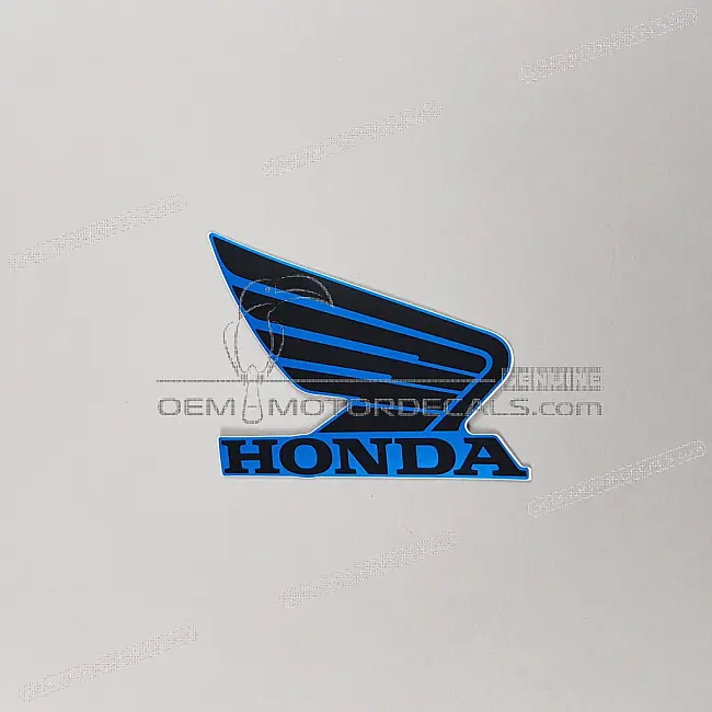 Honda CB500F Emblème Honda Wing Réservoir Côté Droit OEM 86201MKPDE0ZA Graphisme Authentique