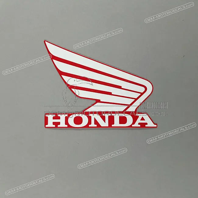 Pegatina Honda Wing para depósito de combustible lado derecho CB500F OEM 86201MKPDP0ZD