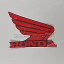 Naklejka Honda Wing na zbiornik paliwa, prawa strona