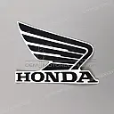 Fuel tank Honda Wing mark, right side