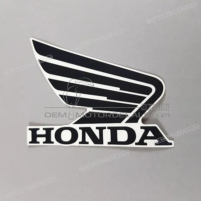 Autocollant Honda Wing pour réservoir Honda CB500F, côté droit OEM 86201MKPJ40ZA