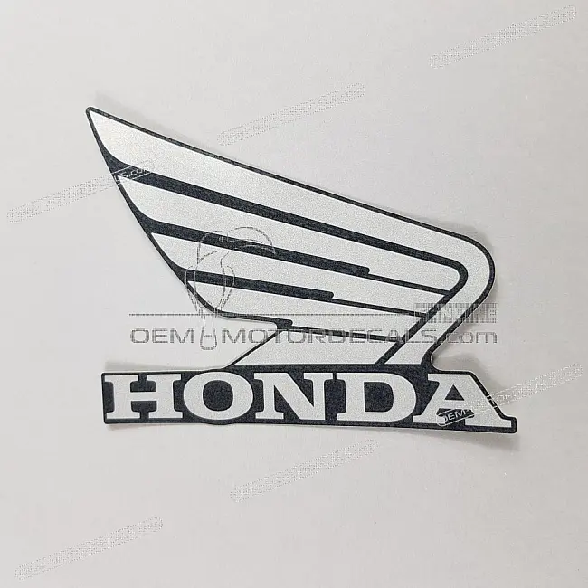 Honda CB500F Fuel tank Honda Wing logo right side OEM 86201MKPJ40ZB