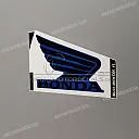 Side cowling decal, right side