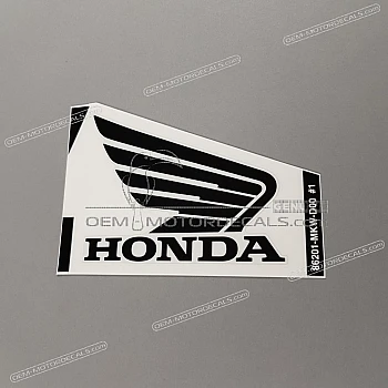 Zijpaneel sticker, rechterkant