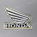 Emblema Honda Wing per serbatoio, lato destro