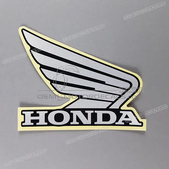 Emblema Honda CBR650R per serbatoio, lato destro, originale di fabbrica OEM 86201MKYD50ZE