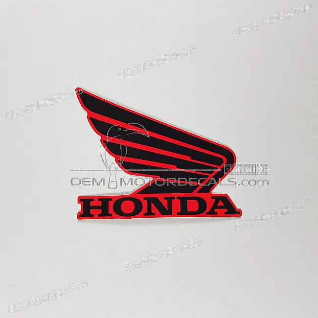 Honda CBR650R rechtes Tank-Wing-Emblem rechte Seite OEM 86201MKYDN0ZA