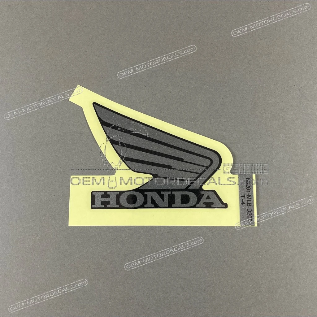 Honda CB750 Hornet Rechter Vleugel Hornet Embleem Rechterkant OEM 86201MLBD20ZA