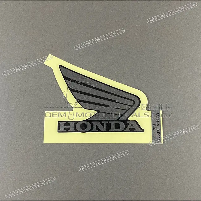 Honda CB750 Hornet Hornet-Emblem für rechte Verkleidung, rechte Seite OEM 86201MLBD20ZA