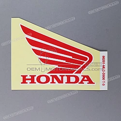 Side cowling decal, right side