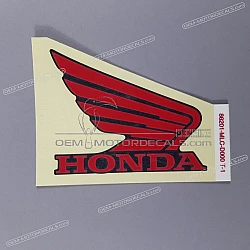 Side cowling decal, right side