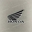 Emblème Honda Wing de carénage côté gauche