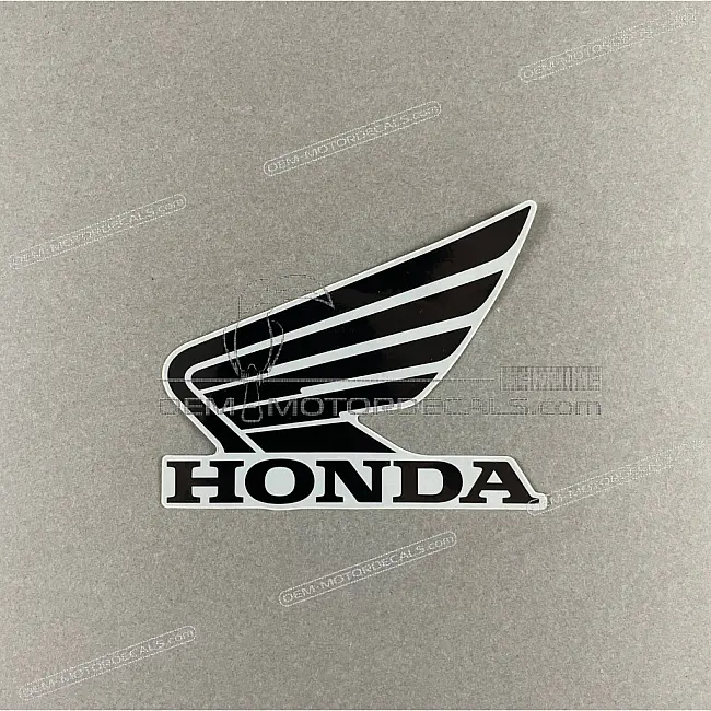 Honda CB125R Linke Verkleidung Honda Wing Emblem Links OEM 86202K98E20ZA