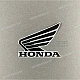 Honda CB125R Linke Verkleidung Honda Wing Emblem Links OEM 86202K98E20ZA