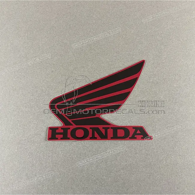 Honda CB125R Left Wing Mark Left Side OEM 86202K98E50ZA