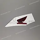 Emblema Honda Wing carenatura sinistra, lato sinistro