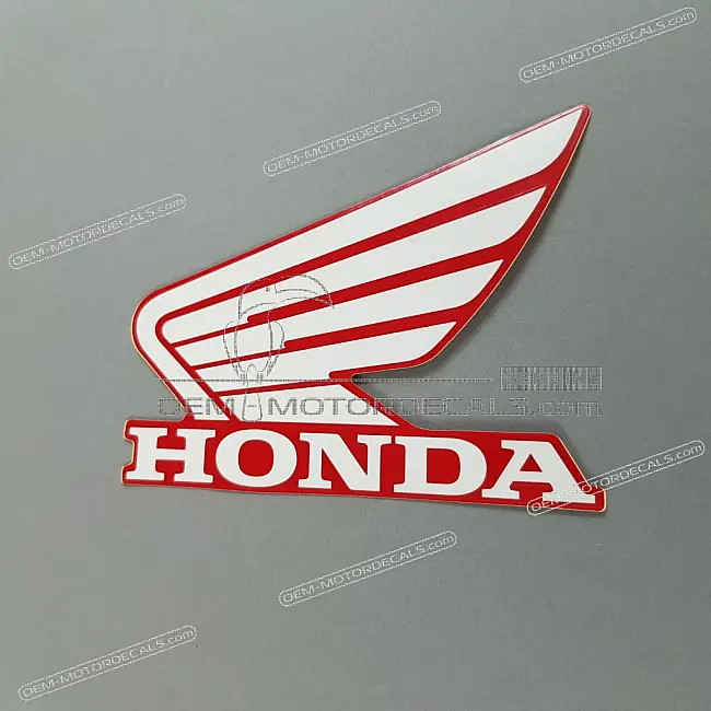 Honda CBR125R Side Fairing CBR Wing Mark Left Side OEM 86202KTYJ00ZA