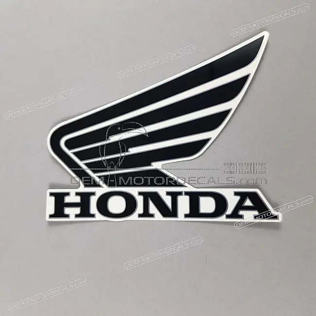 Honda CB500X Linker kuipdeel Vleugel sticker Linkerkant OEM 86202MGZJ80ZC