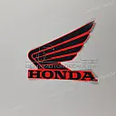 Logo Honda Wing para depósito de combustible, lado izquierdo