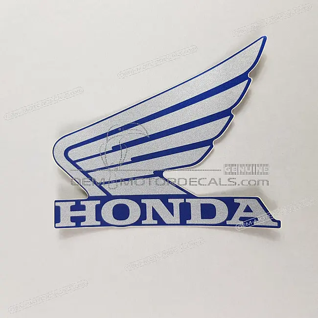 Honda CB650F Kraftstofftank Honda Wing Logo Aufkleber Linke Seite OEM 86202MJEDD0ZG