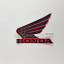 Emblema logo Honda Wing per serbatoio, lato sinistro