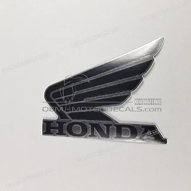 Honda CB500X Autocollant logo Honda Wing de carénage gauche, côté gauche OEM 86202MJVJ80ZB