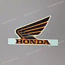 Linke Seitenverkleidung Honda Wing Emblem, linke Seite