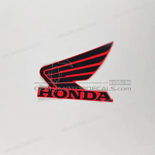 Honda CBR500R Kraftstofftank Honda Wing Logo linke Seite OEM 86202MJWDR0ZF