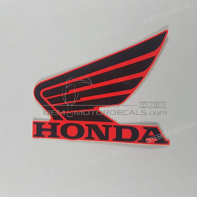 Honda CBR500R Autocollant Honda Wing pour flanc de carénage central gauche LH OEM 86202MJWJ00ZB