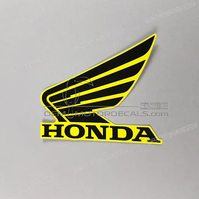 Emblème d'aile de coque arrière Honda CB500F côté gauche OEM 86202MJWJ00ZE