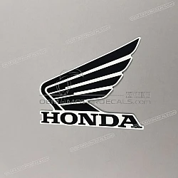Side cowling decal, left side