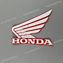 Naklejka Honda Wing na owiewkę, lewa strona