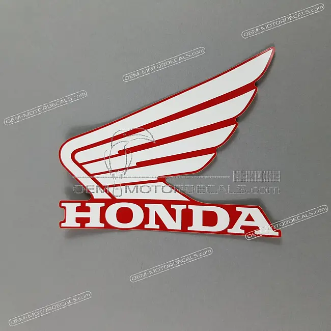 Autocollant Honda CBR500R Côté Gauche du Carénage Wing Côté Gauche OEM 86202MKPJ00ZC