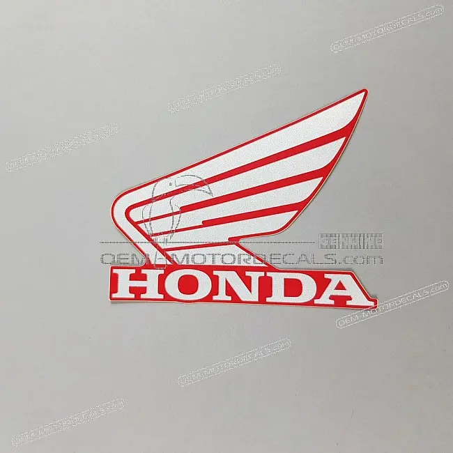 Honda CB500F Kraftstofftank Honda Wing Logo linke Seite OEM 86202MKPJ40ZC