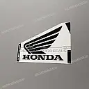 Side cowling decal, left side