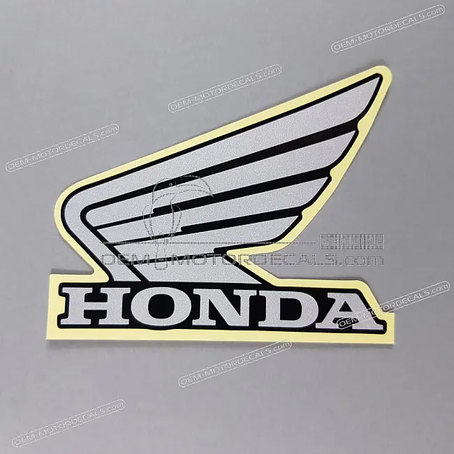 Honda CBR650R Serbatoio Emblema Ala Honda Lato Sinistro OEM 86202MKYD50ZE