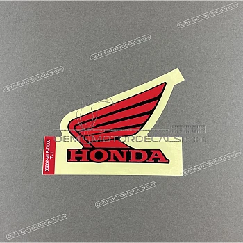 Tankaufkleber, Linke Seite