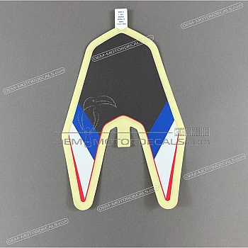 Front fender stripe decal