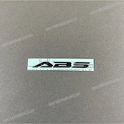 Zijkant carrosserie ABS mark embleem