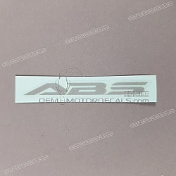 Front fender decal