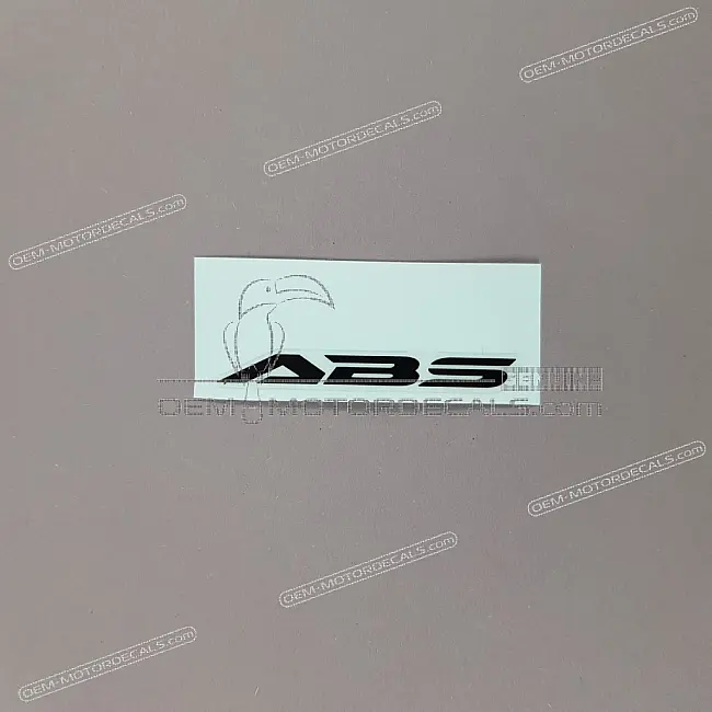 Honda CBR650F Vorderradkotflügel ABS Aufkleber Rechts OEM 86611MGZD10ZC